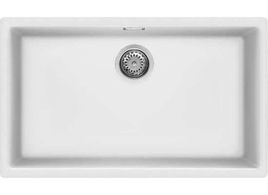 _RABAT_ | Zlew SMEG VZP76B WHITE (biały mat) | linia QUADRA