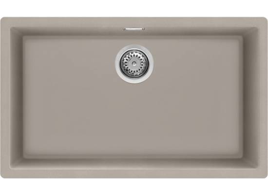 Zlew SMEG VZP76DV DOVE GRAY (cappuccino) | linia QUADRA
