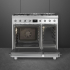 _RABAT_ | Kuchnia z płytą gazową SMEG C92GMX2 stal nierdzewna | 90cm | emalia Ever Clean | linia SYMFONIA | + GRATIS blender BLF03BLEU