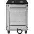 _RABAT_ | Kuchnia z płytą gazową SMEG CX61GMBL czarny | 60cm | czyszczenie parowe | linia CONCERTO | + GRATIS blender BLF03BLEU