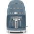 _RABAT_ | wysyłka 24H* | Ekspres przelewowy SMEG DCF02SBMEU storm blue mat | linia 50's STYLE