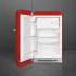 _RABAT_ | wysyłka 24H* | Lodówka wolnostojąca SMEG FAB10LRD6 czerwony | zawias LEWY | 96cm | linia 50's STYLE