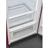 _RABAT_ | WYLECIAŁO SMEG - Lodówka wolnostojąca SMEG FAB28RDRB6 ruby red | zawiasy po PRAWEJ | 150cm | linia 50's STYLE