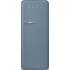 _RABAT_ | WYLECIAŁO SMEG - Lodówka wolnostojąca SMEG FAB28RDSB6 storm blue | zawiasy po PRAWEJ | 150cm | linia 50's STYLE