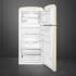 _RABAT_ | Lodówka wolnostojąca SMEG FAB50RCR5 kremowy | zawiasy po PRAWEJ | 188cm | linia 50's STYLE