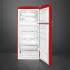 _RABAT_ | Lodówka wolnostojąca SMEG FAB50RRD5 czerwony | zawiasy po PRAWEJ | 188cm | linia 50's STYLE
