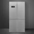 _RABAT_ | Lodówka wolnostojąca SbS SMEG FQ60XDAIE stal INOX-LOOK | NoFrost (pełny) | linia UNIVERSAL