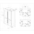 _RABAT_ | Lodówka wolnostojąca SbS SMEG FQ60XDAIE stal INOX-LOOK | NoFrost (pełny) | linia UNIVERSAL