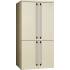 _RABAT_ | wysyłka 24H* | Lodówka wolnostojąca SbS SMEG FQ960P6 kremowy | NoFrost (pełny) | linia VICTORIA