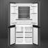 _RABAT_ | Lodówka wolnostojąca SbS SMEG FQI48KD czarna stal DARK-INOX | NoFrost | linia UNIVERSAL