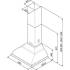 _RABAT_ | Okap przyścienny SMEG KC16AOE antracyt | 60cm | 788 m3/h | linia CORTINA