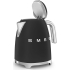 _RABAT_ | wysyłka 24H* | Czajnik SMEG KLF03BLEU czarny połysk | pojemność 1,7 l | linia 50's STYLE