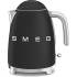 _RABAT_ | wysyłka 24H* | Czajnik SMEG KLF03BLMEU czarny mat | pojemność 1,7 l | linia 50's STYLE