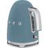 _RABAT_ | wysyłka 24H* | Czajnik SMEG KLF03SBMEU storm blue mat | pojemność 1,7 l | linia 50's STYLE