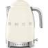 _RABAT_ | Czajnik z regulacją temperatury SMEG KLF04CREU kremowy | pojemność 1,7 l | linia 50's STYLE