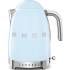 _RABAT_ | wysyłka 24H* | Czajnik z regulacją temperatury SMEG KLF04PBEU pastelowy błękit | pojemność 1,7 l | linia 50's STYLE