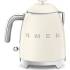 _RABAT_ | wysyłka 24H* | Czajnik SMEG MINI KLF05CREU kremowy | pojemność 0,8 l | linia 50's STYLE