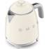 _RABAT_ | wysyłka 24H* | Czajnik SMEG MINI KLF05CREU kremowy | pojemność 0,8 l | linia 50's STYLE