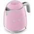 _RABAT_ | Czajnik SMEG MINI KLF05PKEU pastelowy róż | pojemność 0,8 l | linia 50's STYLE