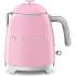 _RABAT_ | Czajnik SMEG MINI KLF05PKEU pastelowy róż | pojemność 0,8 l | linia 50's STYLE