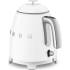 _RABAT_ | wysyłka 24H* | Czajnik SMEG MINI KLF05WHEU biały połysk | pojemność 0,8 l | linia 50's STYLE