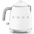 _RABAT_ | wysyłka 24H* | Czajnik SMEG MINI KLF05WHEU biały połysk | pojemność 0,8 l | linia 50's STYLE