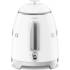 _RABAT_ | wysyłka 24H* | Czajnik SMEG MINI KLF05WHEU biały połysk | pojemność 0,8 l | linia 50's STYLE