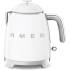 _RABAT_ | wysyłka 24H* | Czajnik SMEG MINI KLF05WHEU biały połysk | pojemność 0,8 l | linia 50's STYLE