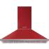 Okap przyścienny SMEG KPF12RD czerwony | 120cm | 777 m3/h | linia PORTOFINO