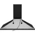 _RABAT_ | Okap przyścienny SMEG KSED95NEE czarny | 90cm | 593 m3/h | linia UNIVERSAL