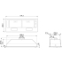 _RABAT_ | Okap do zabudowy SMEG KSG70HE srebrny | 73cm | 368 m3/h | linia UNIVERSAL