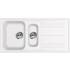 _RABAT_ | Zlew SMEG LZ102B WHITE (biały) | linia RIGAE