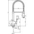 _RABAT_ | Bateria SMEG MID5CR CHROM | linia UNIVERSAL
