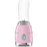 _RABAT_ | wysyłka 24H* | Blender sportowy SMEG PBF01PKEU pastelowy róż | 2 butelki BOTTLE-TO-GO 600 ml | linia 50's STYLE