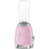 _RABAT_ | wysyłka 24H* | Blender sportowy SMEG PBF01PKEU pastelowy róż | 2 butelki BOTTLE-TO-GO 600 ml | linia 50's STYLE