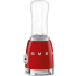 _RABAT_ | wysyłka 24H* | Blender sportowy SMEG PBF01RDEU czerwony | 2 butelki BOTTLE-TO-GO 600 ml | linia 50's STYLE