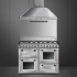 _RABAT_ | Kuchnia z płytą gazową SMEG TR4110X-1 stal nierdzewna | 110cm | czyszczenie parowe | linia VICTORIA | + GRATIS robot SMF05BLEU