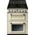 _RABAT_ | Kuchnia z płytą indukcyjną SMEG TR62IP2 kremowy | 60cm | emalia Ever Clean | linia VICTORIA | + GRATIS robot SMF05BLEU