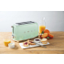 _RABAT_ | Toster na 4 kromki SMEG TSF02PGEU pastelowa zieleń | 2 kieszenie | linia 50's STYLE