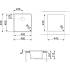 _RABAT_ | Zlew SMEG VZP45N BLACK (czarny mat) | linia QUADRA