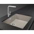 Zlew SMEG VZP76DV DOVE GRAY (cappuccino) | linia QUADRA