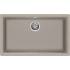 Zlew SMEG VZP76DV DOVE GRAY (cappuccino) | linia QUADRA