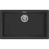 _RABAT_ | Zlew SMEG VZP76N BLACK (czarny mat) | linia QUADRA