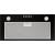 Okap do zabudowy VDB E-BOX 60 BLACK | 171 m3/h