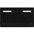 Okap do zabudowy VDB NOVA BOX GLASS 60 H2H BLACK