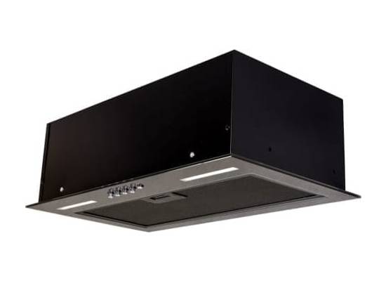 Okap do zabudowy VDB BOX-S 60 GLASS BLACK (szkło czarne) | 420 m3/h