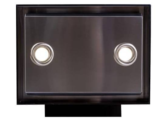 Okap przyścienny VDB CUBE-P BLACK | 715 m3/h