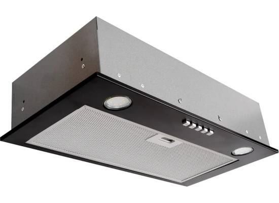 Okap do zabudowy VDB E-BOX 60 BLACK | 171 m3/h