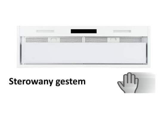Okap do zabudowy VDB FLAT GEST 90 WHITE