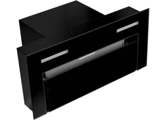 Okap do zabudowy VDB FLAT GLASS 53 BLACK